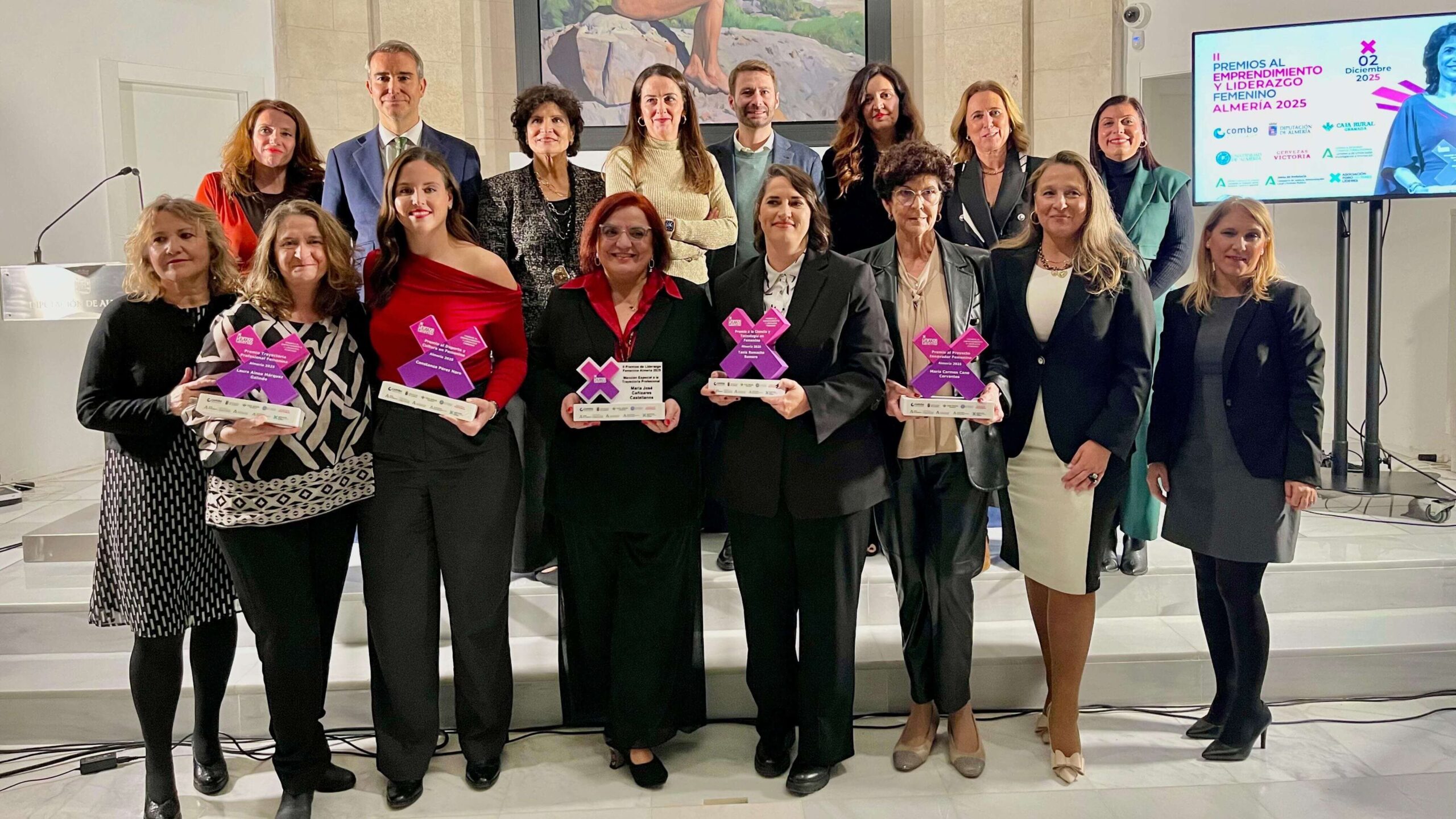 Almería reconoce a mujeres referentes en los II Premios al Emprendimiento y Liderazgo Femenino