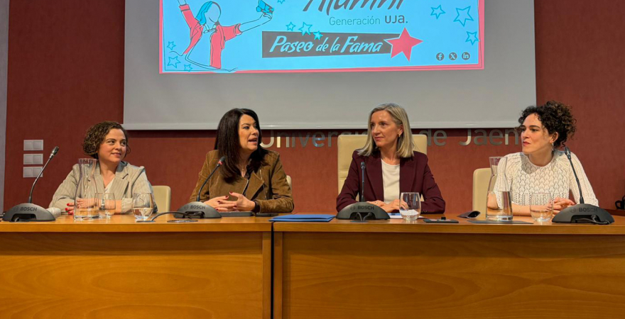 Lola Peláez, referente en innovación en salud y Premio al Liderazgo Femenino, se incorpora al ‘Paseo de la Fama’ de la Universidad de Jaén